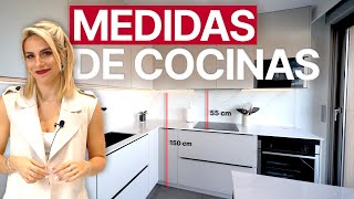 📐 MEDIDAS de COCINA ¡Todo lo que debes saber 🤔 [upl. by Akkimat]