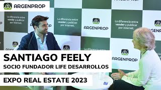 Santiago Feely comenta sus proyectos inmobiliarios en las afueras de Rosario Argentina [upl. by Aissilem]