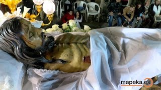 VIERNES SANTO NOCHE SEMANA SANTA ARCHENA 2016 PROCESIÓN DEL SANTO ENTIERRO [upl. by Shyamal]