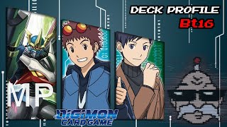 NEW IMPERIALDRAMON FIGHTER MODE ACE Digimon Card Game BT16 Deck Profile [upl. by Ymaj]