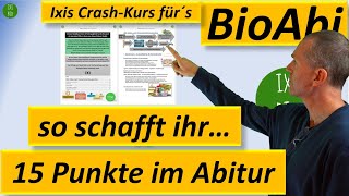 15 Punkte im Abitur in Biologie  so gelingt es Heute als zusätzliche Hilfe mein neues quotHandbuchquot [upl. by Safir605]