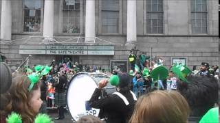 St Patricks Parade 2015 Dublin  Batallón de San Patricio [upl. by Knuth321]