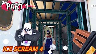 Terjebak Di Pabrik Es Krim Horror 😱  Ice Scream 4 Part 1 [upl. by Travus634]