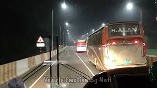 Mamun Enterprise vs Soudia Hanif SAlam Shyamoli Bus Overtaking Moments  vehicleemotionbynafi [upl. by Ynafit257]