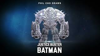 Phil Cho draws JUSTICE BUSTER Batman [upl. by Bliss]