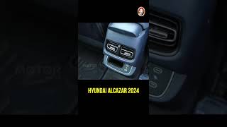 2nd Row Seat Features  Hyundai ALCAZAR 2024 [upl. by Anirrok]