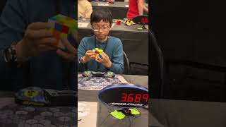 15 second solve at cubing competition [upl. by Fred]