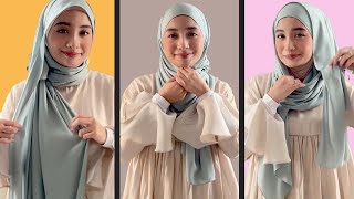 SHAWL STYLE FOR BEGINNERS ❤️😍 CARA SIMPLE PAKAI TUDUNG SHAWL KEMAS DAN CANTIK [upl. by Luise]