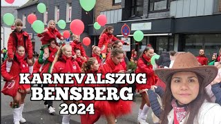 KARNEVALSZUG BENSBERG 2024 [upl. by Christal]