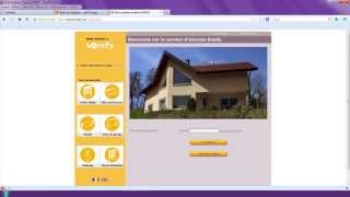 Comment créer un compte à distance sans clavier LCD pour lalarme Protexiom   Somfy [upl. by Bromleigh]