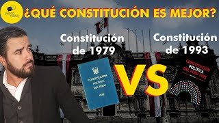 CONSTITUCIÓN DE 1979 VS CONSTITUCIÓN DE 1993 [upl. by Alodi]