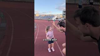 First Mile Run Attempt age 3 🏃‍♀️ [upl. by Saerdna]