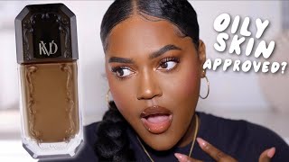 KVD GOOD APPLE SERUM FULL COVERAGE FOUNDATION  Oily Skin Review [upl. by Freed]