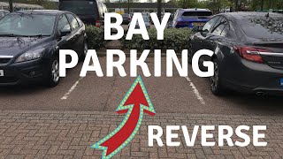 Reverse Bay Parking Manoeuvre Using The 45 Degrees Method [upl. by Lancelle]