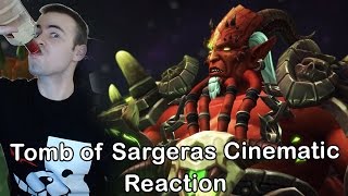 WoW Legion  Patch 72 Cinematic REACTION Tomb of Sargeras Cinematic REACTION World of Warcraft [upl. by Fantasia290]