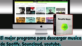 KeepVid Music PRO descarga música de Spotify y de cualquier otro sitio Alta calidad [upl. by Ahsemit369]