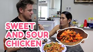 SWEET amp SOUR CHICKEN Parang kami lang sweetand sour  PokLee Cooking [upl. by Peck]