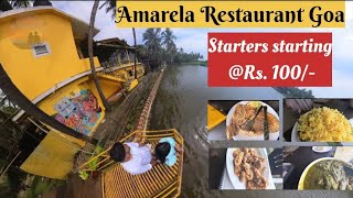 Amarela restaurant with bar Explore South Goa Cavelossim Beach Best seafood restaurant in Assolna [upl. by Lynea]