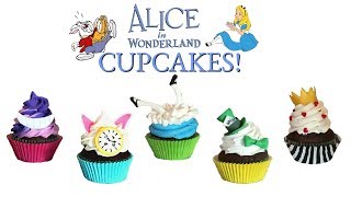 ALICE IN WONDERLAND CUPCAKES  INSPIRE HAPPENINGS [upl. by Sherurd448]