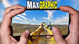 🚨 ANDROID MAX GRAPHICS WARZONE MOBILE GAMEPLAY 🔥 [upl. by Nauqed]