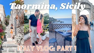 Italy Vlog Part 1  Taormina Sicily [upl. by Javler]