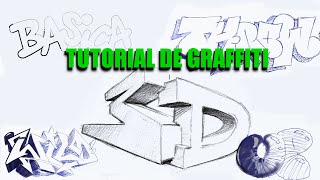 como hacer graffitis en papel  4 ESTILOS DE GRAFFITI [upl. by Enilekcaj]