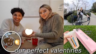 VALENTINES DAY VLOG  cute park date at home movie theater dutch luv drink [upl. by Ericha]