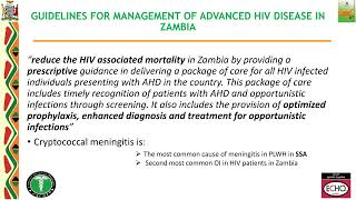 Management of Cryptococcal Meningitis [upl. by Ardnued]