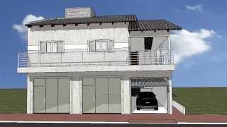 Projeto 3D  ComercialResidencial 05 [upl. by Hallvard]