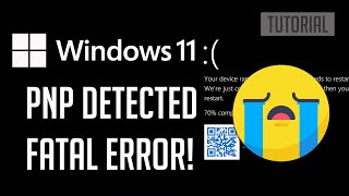 How to Fix PNP DETECTED FATAL ERROR on Windows 1110 2024 [upl. by Aric527]