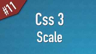 Learn Css3 in Arabic 11  2D Transform  Scale [upl. by Niltac800]