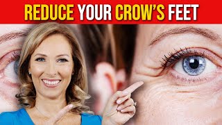 Face Yoga for Crow’s Feet  Dr Janine [upl. by Naimerej]