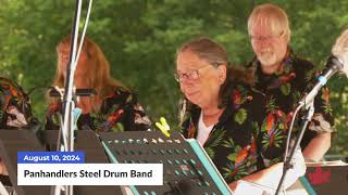 Panhandlers Steel Drum Band  Fairfield Meeting House on the Green  08102024 [upl. by Klockau325]