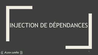 51 Vue générale injection de dépendances sur Spring [upl. by Harley408]