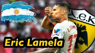 Eric Lamela  Welcome to AEK  Goals and Skills [upl. by Cynthie275]