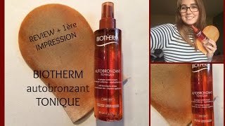 Review 3 Autobronzant Bioterm en SPRAY  ohana27 [upl. by Oah]