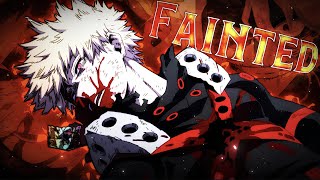 「Fainted 💔」Bakugo’s Death quotMy Hero Academyquot EditAMV [upl. by Lorak995]