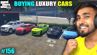 BUYING LUXURY CARS FOR MONEY  TECHNO GAMERZ GTA 5 GAMEPLAY 156 [upl. by Arda370]