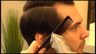 How to cut Long Mens Haircut Scissors  Clippers [upl. by Llerut]