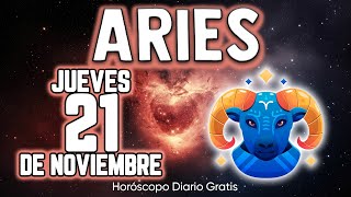 🚷MIRA DE QUIEN TE TIENES QUE CUIDAR 😤 aries ♈ Horóscopo diario 21 DE NOVIEMBRE 2024 🔮 horoscopo new [upl. by Iak]