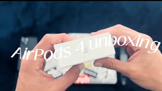 AirPods 4 Unboxing [upl. by Winifred]