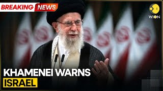 Irans Khamenei Warns Israel After Hassan Nasrallahs Killing  Breaking News  WION [upl. by Sena]