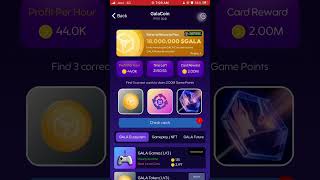 Gala coin daily combo 14 September 2024 galacoin galacoinairdrop [upl. by Adriaens791]