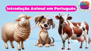 Introdução aos animais domésticos para crianças  Aprenda fácil para crianças [upl. by Cohbert]