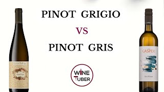 Pinot Grigio vs Pinot Gris What is the difference between Pinot Grigio and Pinot Gris [upl. by Carlynn]