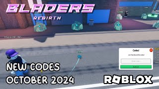 Roblox Bladers Rebirth New Codes October 2024 [upl. by Eelimaj]