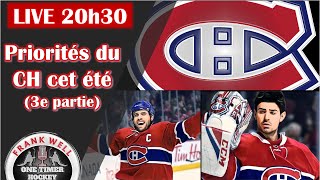 LES PRIORITÉS DU CANADIEN RELÈVE DE CAREY PRICE DÉNICHER UN DÉFENSEUR 1 ET NOMMER UN CAPITAINE [upl. by Nohsal]