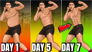 7 DAY 7 MIN 7 STANDING BOXING EXERCISES FOR FAT LOSS [upl. by Haimerej]