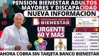 🤑ACTUALIZACION CALENDARIOS DE OCTUBRE Y NOVIEMBRE REGISTROS BIENESTAR 60 Y MAS AÑOS AMLO PENSIONES🤔 [upl. by Tobin]