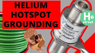 Helium Antenna Grounding  Easy Antenna Install RAK 8 dBi [upl. by Lleuqram945]